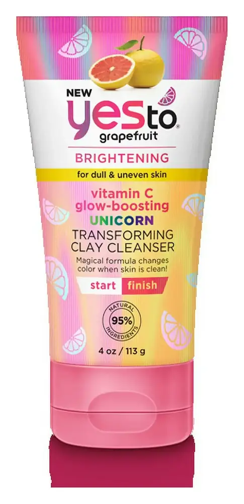 Yes To Grapefruit Vitamin C Glow-Boosting Unicorn Transforming Clay Cleanser