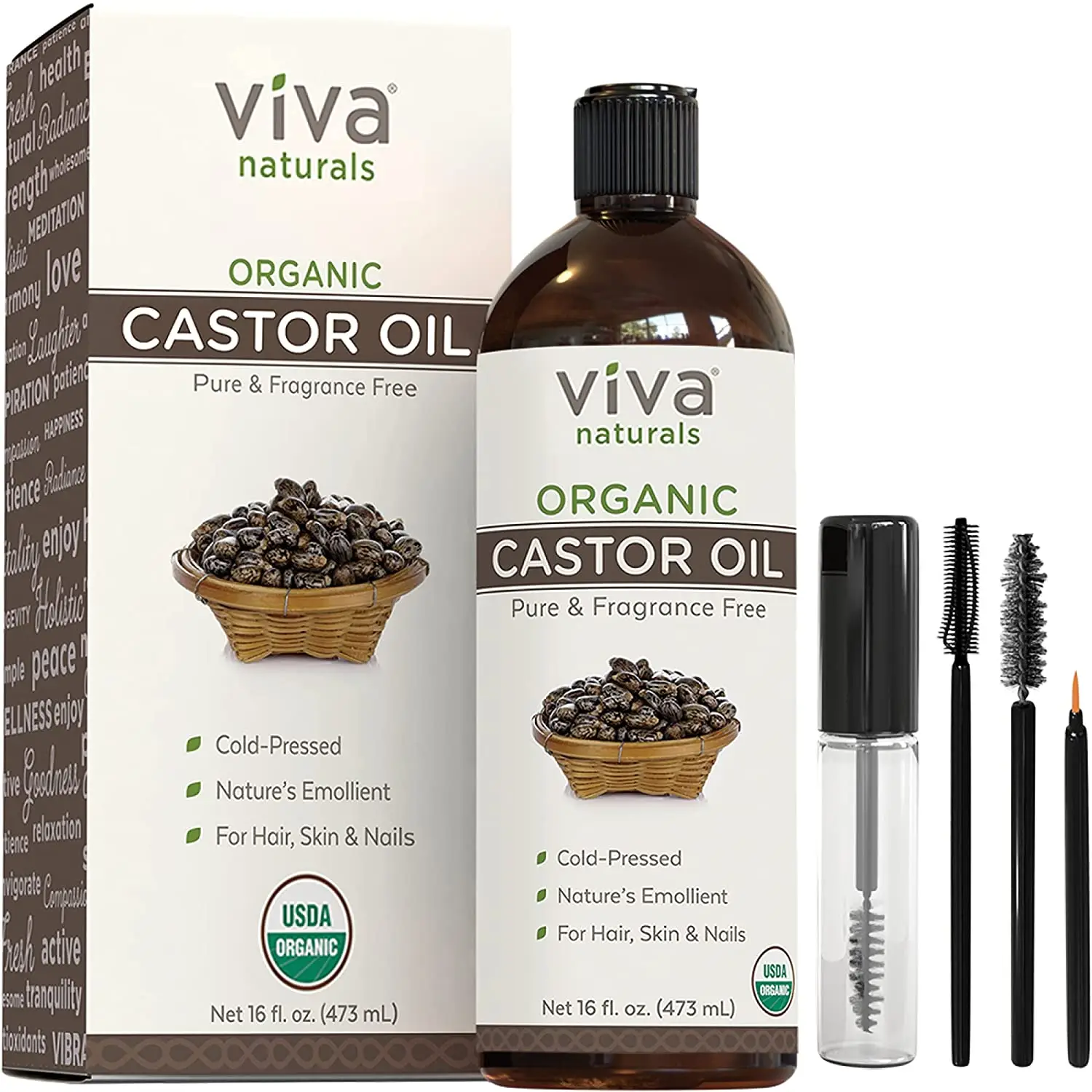 Viva Naturals Organic Castor Oil