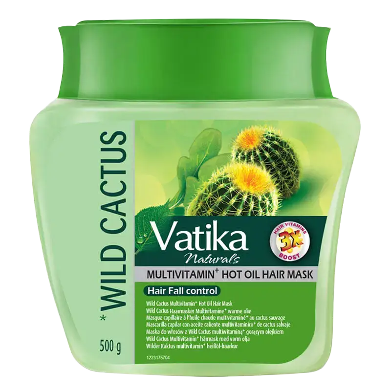Dabur Vatika Naturals Multivitamin Hot Oil Hair Mask Wild Cactus