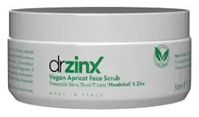 Dr Zinx Vegan Apricot Bromelain Facial Scrub & Mask Zinc + Thuja (Hinokitiol)