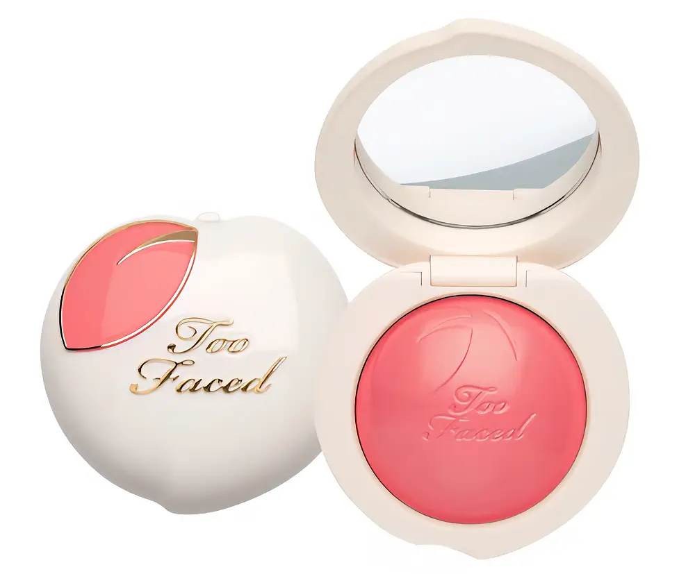 Too Faced Peach My Cheeks Melting Powder Blush So Peachy
