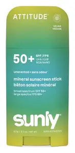 ATTITUDE Sunly Mineral Sunscreen Stick SPF 50+