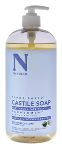 Dr. Natural Castile Liquid Soap Peppermint