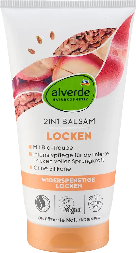 Alverde Naturkosmetik Locken Balsam 2In1