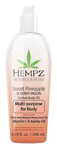Hempz Sweet Pineapple & Honey Melon Herbal Body Oil