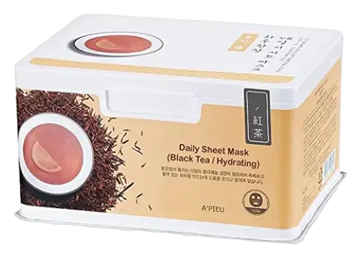 A'Pieu Daily Sheet Mask Black Tea/Hydrating