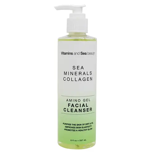 Vitamins and Sea beauty Sea Minerals + Collagen Amino Gel Facial Cleanser