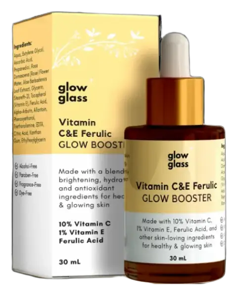 Glow Glass Vitamin C & E Ferulic Glow Booster Serum