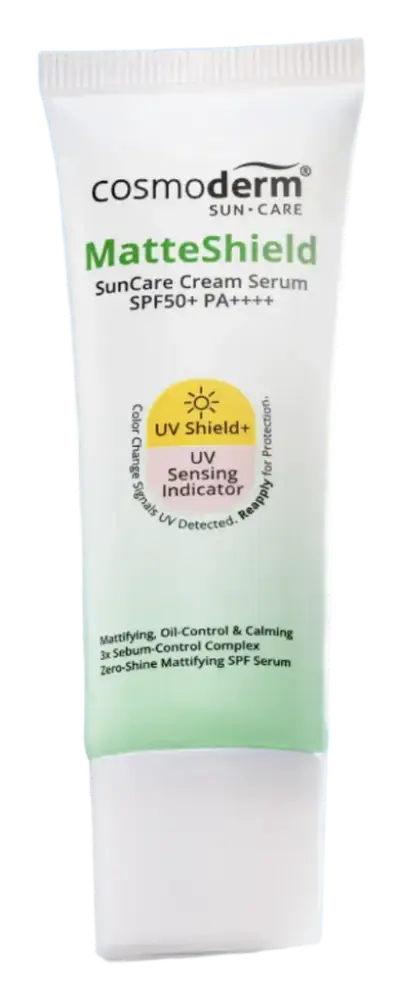 Cosmoderm MatteShield SunCare Cream Serum SPF50+ PA++++