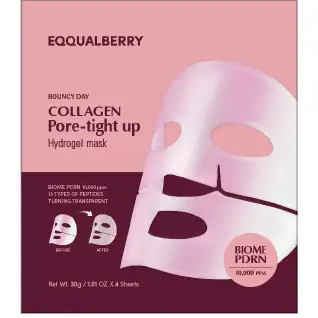 Eqqualberry Collagen Pore-Tight Up Hydrogel Mask