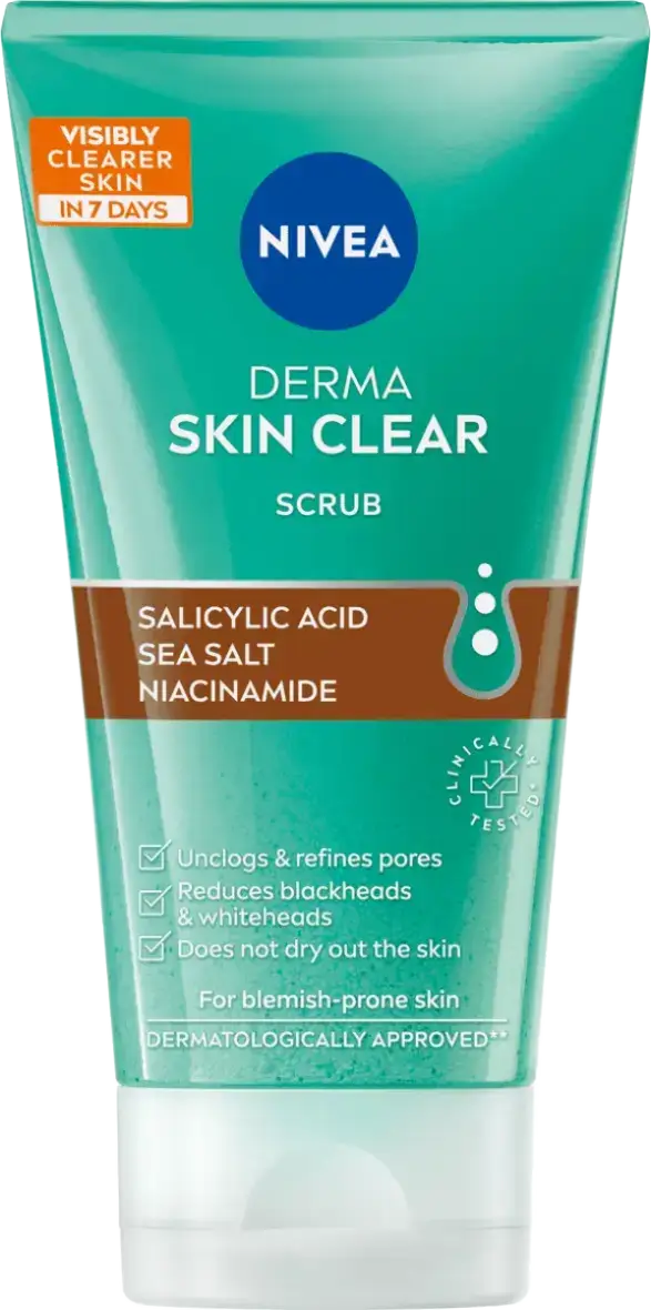 Nivea Derma Skin Clear Scrub UK