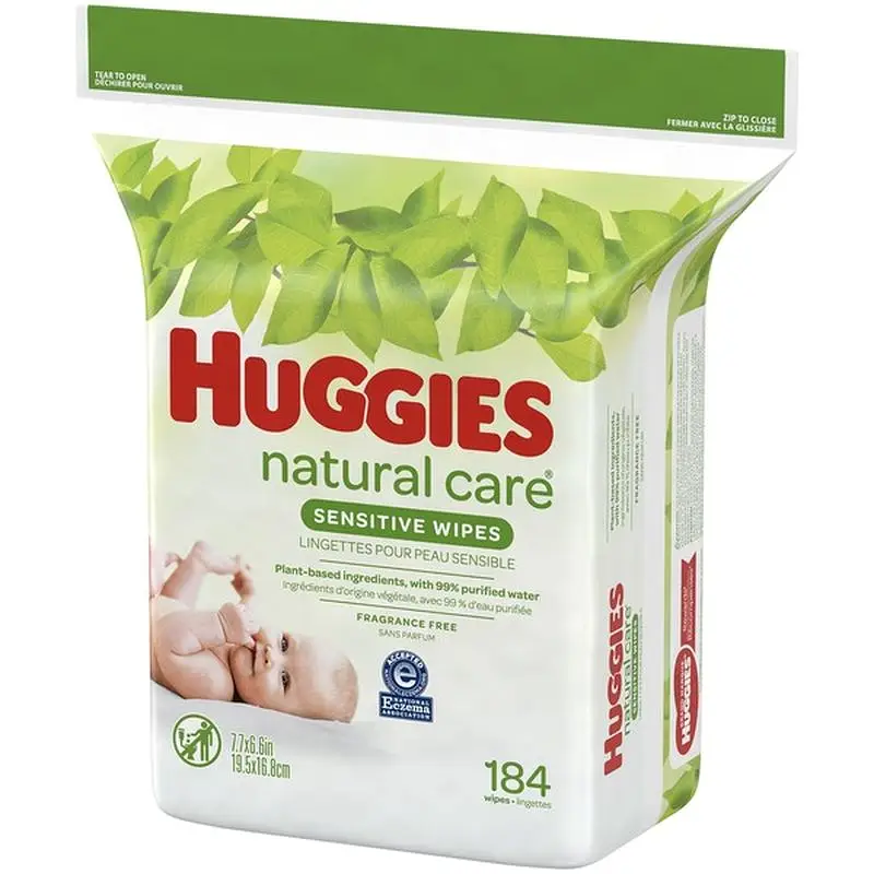 Huggies Natural Care Sensitive Baby Wipes