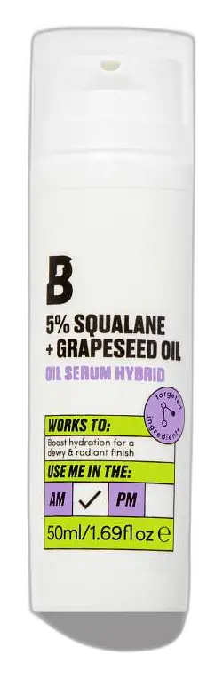 Beauty Bay 5% Squalane + Grapeseed Oil Serum Hybrid