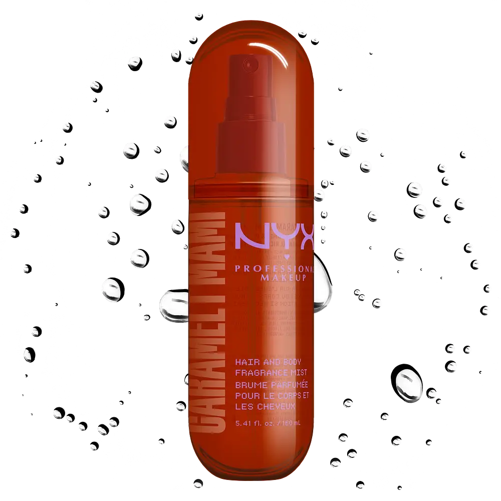 NYX Cosmetics Hair And Body Fragrance Mist Caramelt Mami