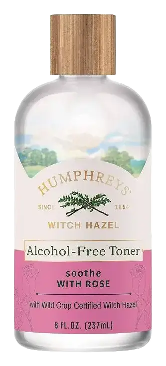 Humphrey's Soothe Witch Hazel with Rose Alcohol-Free Toner