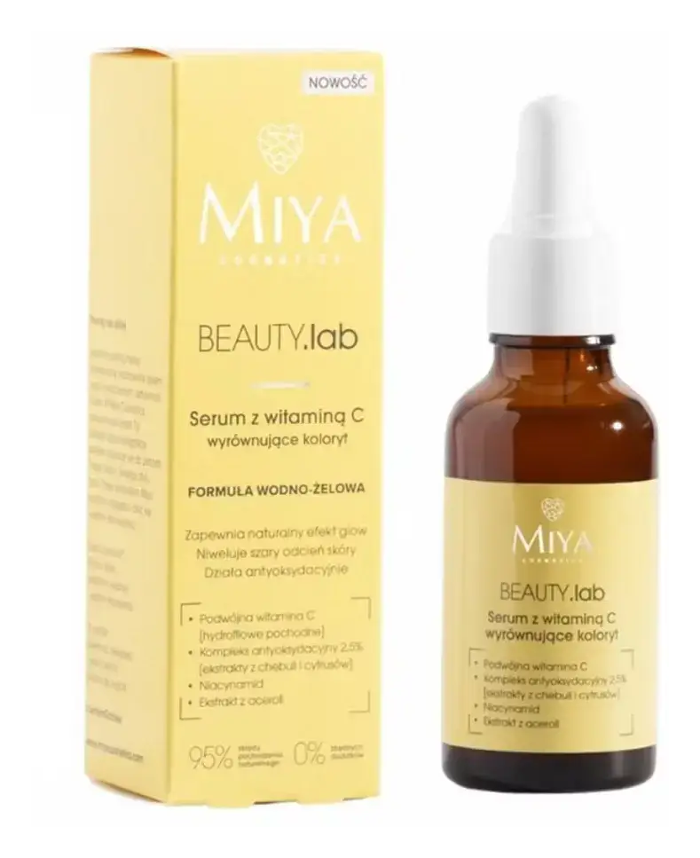 Miya Cosmetics Serum Z Witaminą C Wyrównujące Koloryt