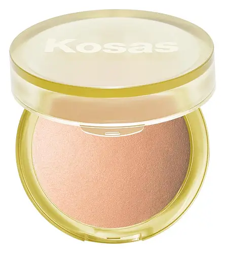 Kosas The Sun Show Glowy Warmth Baked Bronzer Waves
