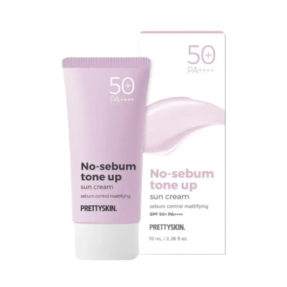 Pretty Skin Sun Cream SPF 50+ No Sebum Tone-Up