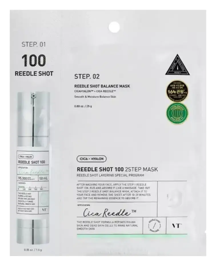 VT Cosmetics Reedle Shot 100 2 Step Balance Mask