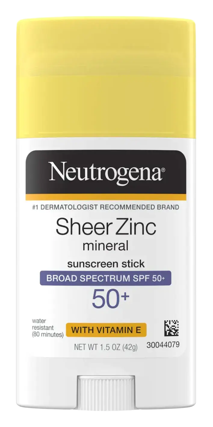 Neutrogena Sheer Zinc Oxide Mineral Sunscreen Stick SPF 50+