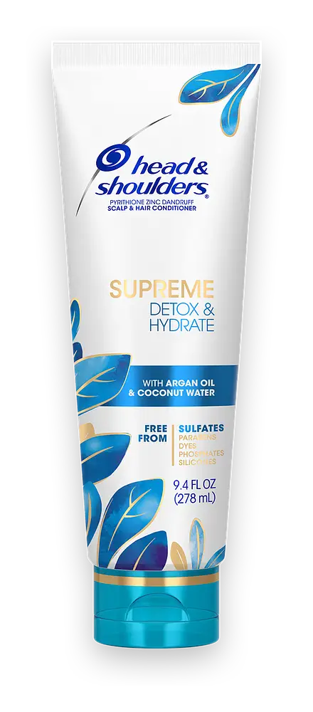 Head & Shoulders Supreme Detox & Hydrate Hair & Scalp Conditioner