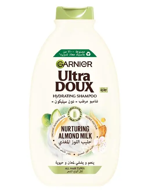 Garnier Ultra Doux Almond Milk Hydrating Shampoo Arabia