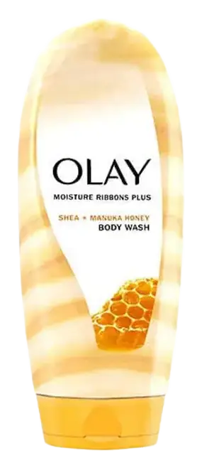 Olay Moisture Ribbons Plus Body Wash Shea + Manuka Honey
