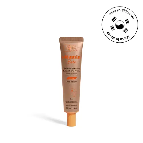 The Beauty Crop Vitamin Babe Tinted Glow Primer SPF 45 Glow