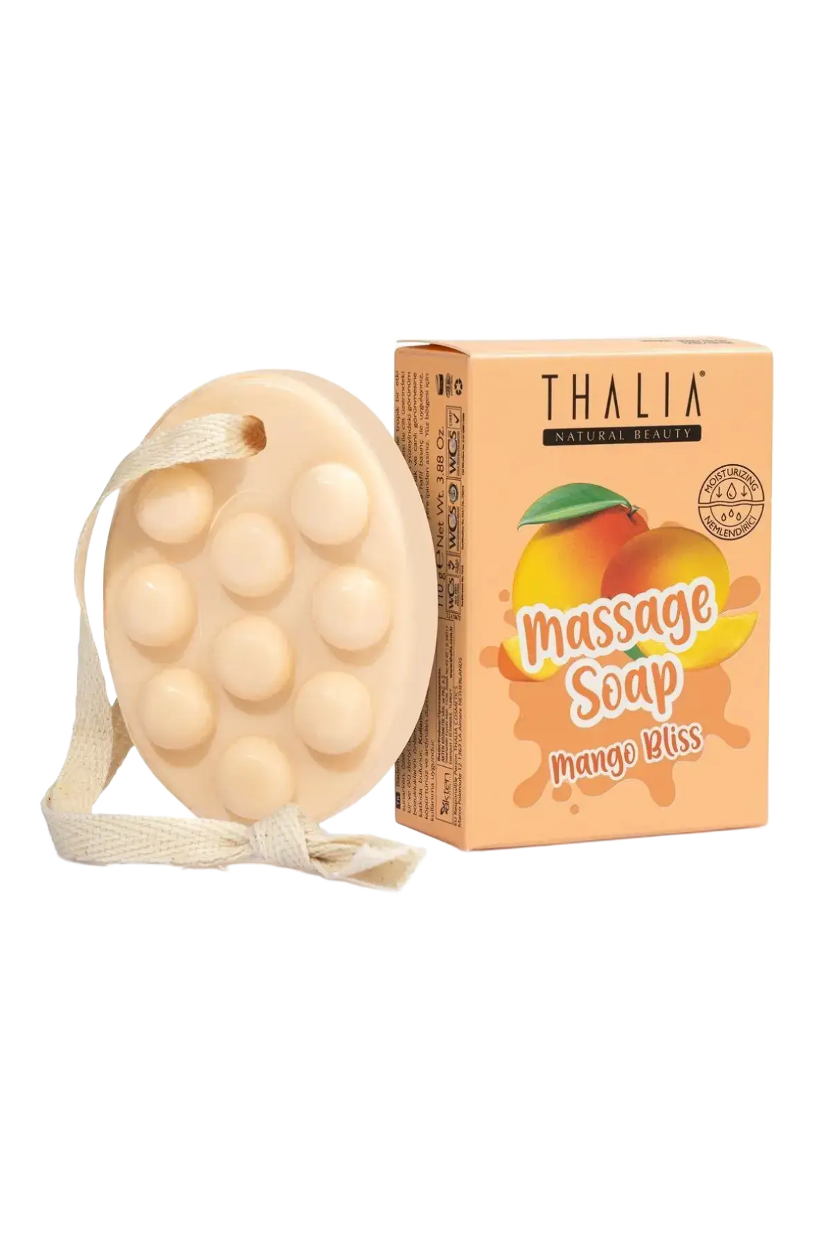 Thalia Natural Beauty Massage Soap Mango Bliss