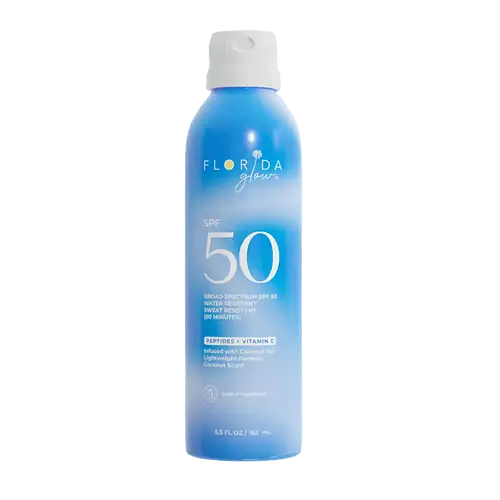 Florida Glow Spray Sunscreen SPF 50