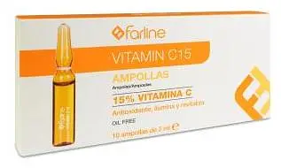 Farline Ampollas Vitamina C15