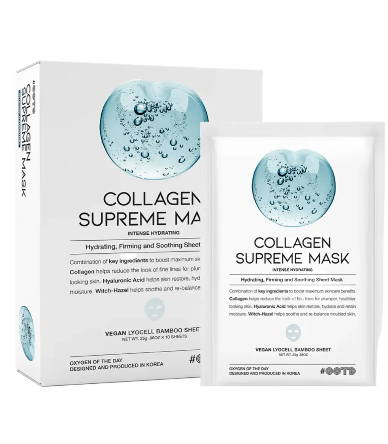 #OOTD (oxygen of the day) Collagen Supreme Mask