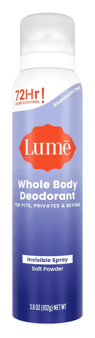 Lume Invisible Spray Deodorant Soft Powder