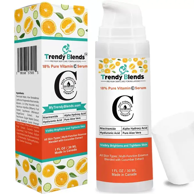 Trendy Blends 18% Pure Vitamin C Serum