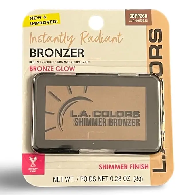 L.A. Colors ® Instantly Radiant Shimmer Bronzer CBPP260 Sun Goddess