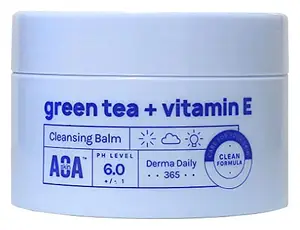 AOA Skin Green Tea + Vitamin E Cleansing Balm