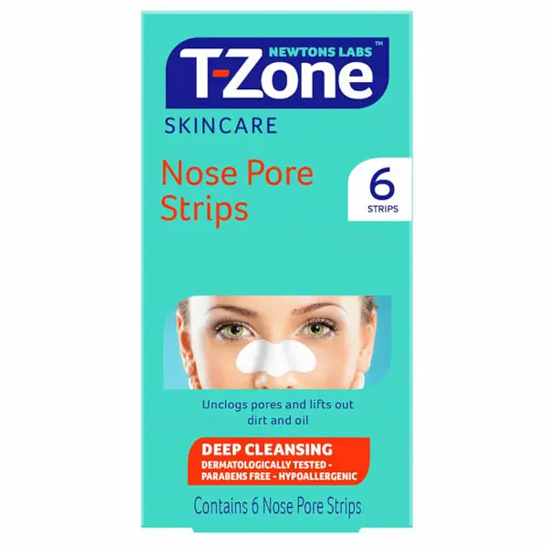 T-Zone Nose Pore Strips Charcoal & Bamboo, Salicylic acid & Tea Tree, Tea Tree & Witch Hazel