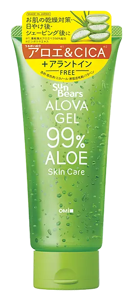 The OMI Brotherhood Sun Bears Alova Gel 99% Aloe