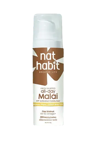 Nat Habit 48H Fresh Whipped All-Day Malai Moisturizer Cold Winter Flax Walnut