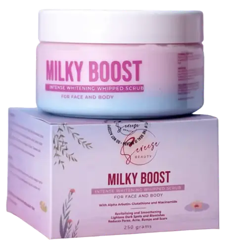 Sereese Beauty Milky Boost Intense Whitening Whipped Scrub