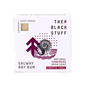 The Black Stuff Galway Bay Rum Natural Handmade Irish Soap