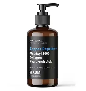 Derma Clinicals Copper Peptide + Matrixyl 3000, Collagen, Hyaluronic Acid Serum