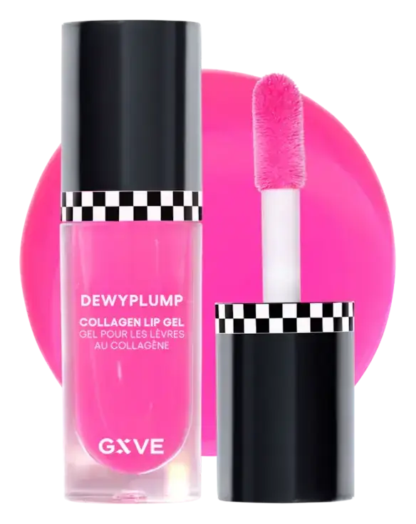 GXVE Beauty Dewyplump Collagen Lip Gel Peony