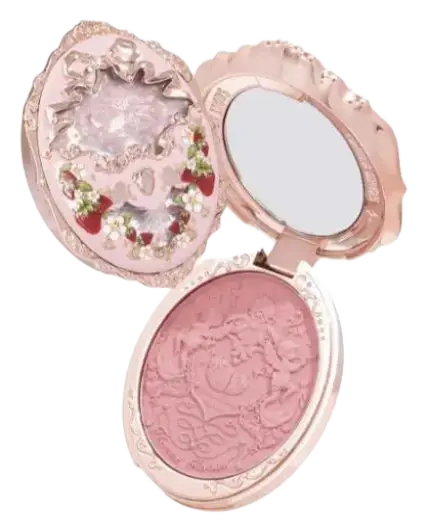 Flower Knows Violet Strawberry Rococo Embossed Blush Classic Ballet