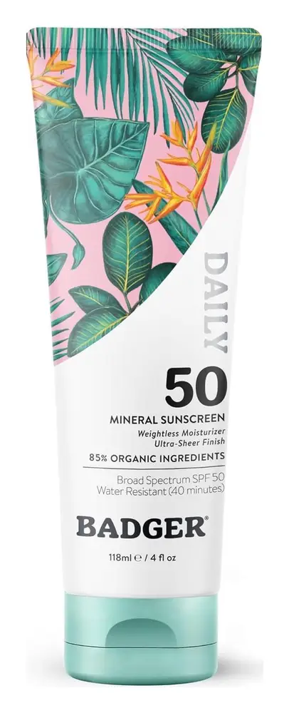 Badger SPF 50 Daily Mineral Sunscreen