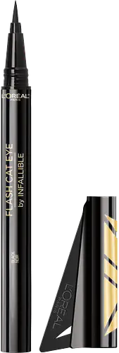 L'Oreal Infallible Flash Cat Eye Waterproof Brush Tip Liquid Eyeliner Black