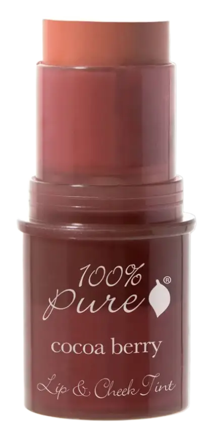 100% Pure Fruit Pigmented Lip & Cheek Tint Shimmery Cocoa Berry
