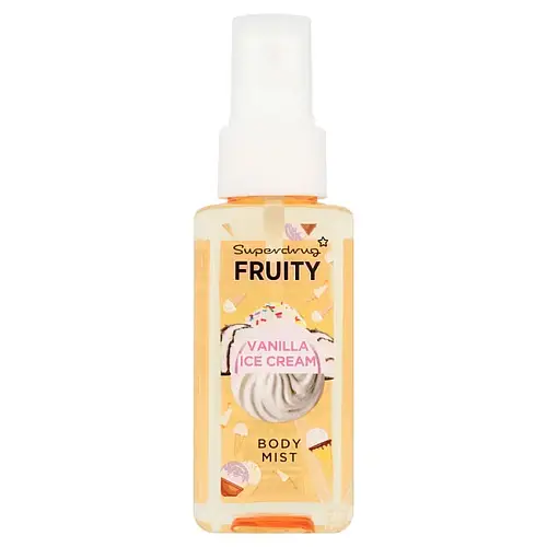 Superdrug Fruity Body Mist Vanilla Ice Cream