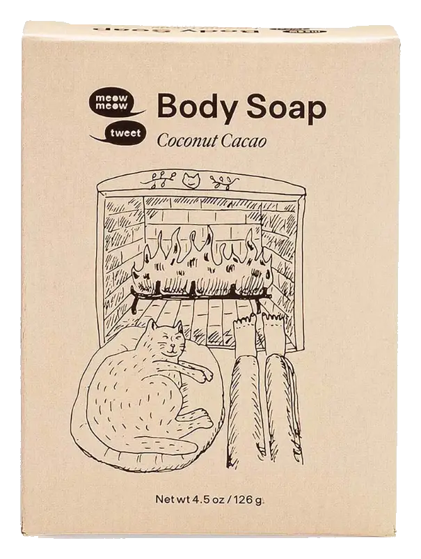 Meow Meow Tweet Body Soap Coconut Cacao