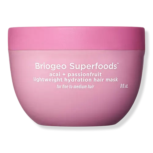 BrioGeo Superfoods Acai + Passionfruit Lightweight Hydration Hair Mask